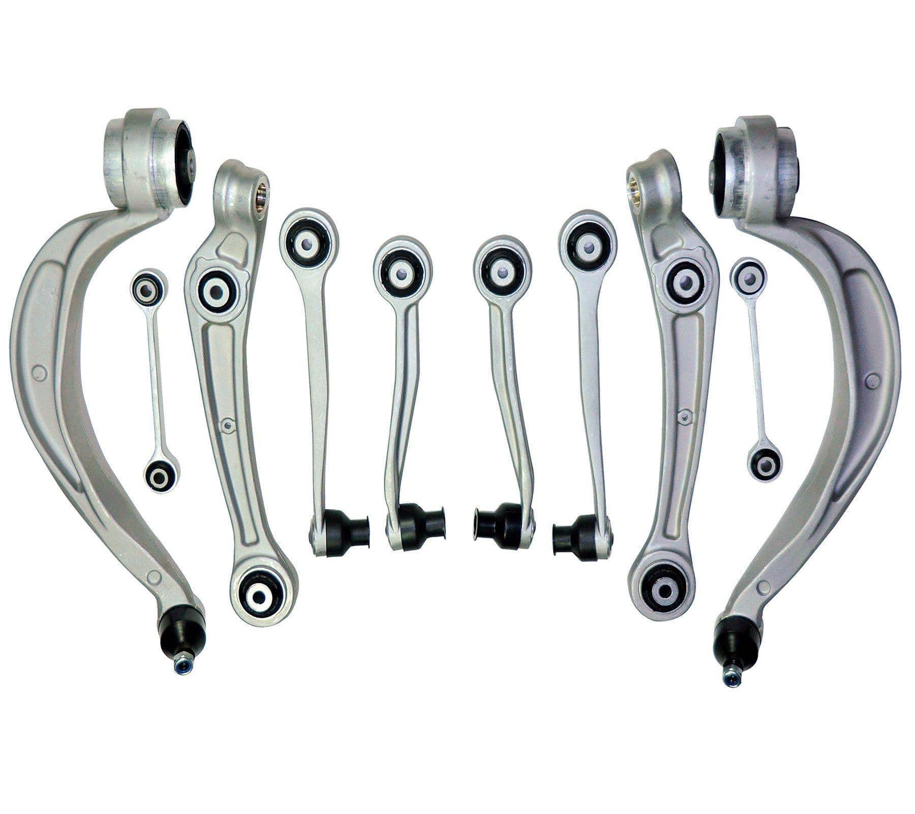 Front Suspension Wishbone Control Arms Links Kit (Left & Right Sides) For Audi-D2P Autoparts