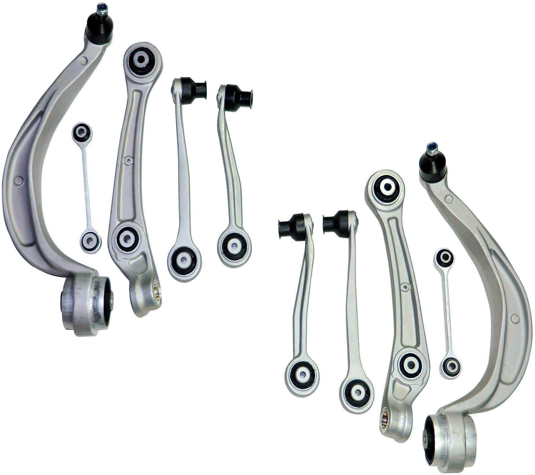 Front Suspension Wishbone Control Arms Links Kit (Left & Right Sides) For Audi-D2P Autoparts