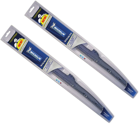 Michelin Stealth Hybrid Wiper Blades Pair 16"/19" For Daihatsu CUORE 1995-1998