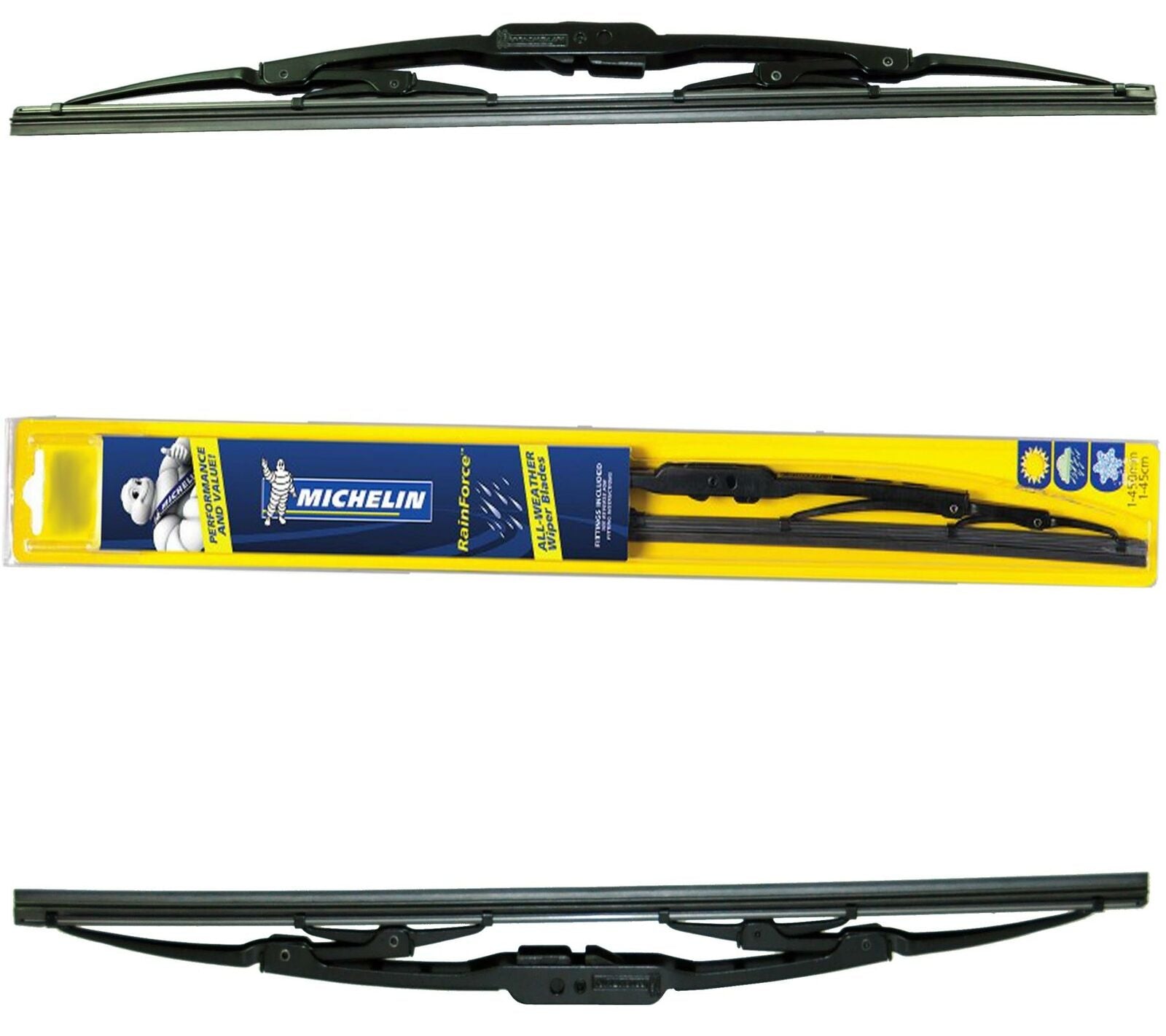 Michelin New Rainforce Rainforce Traditional Wiper Blades 20" Opel TIGRA 2004 On