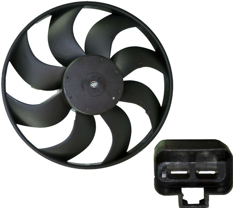 Radiator Cooling Fan With Motor 55703928 For Vauxhall/Opel Corsa D, Mk3 1.4, 1.6T, 1.3 Cdti, 1.7 Cdti