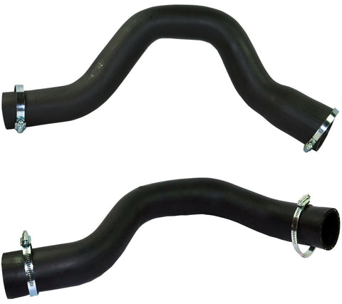 Pair Of Inlet & Outlet Intercooler Hose Pipe 52079801Ae For Jeep Liberty, Cherokee 2.5, 2.8 Crd